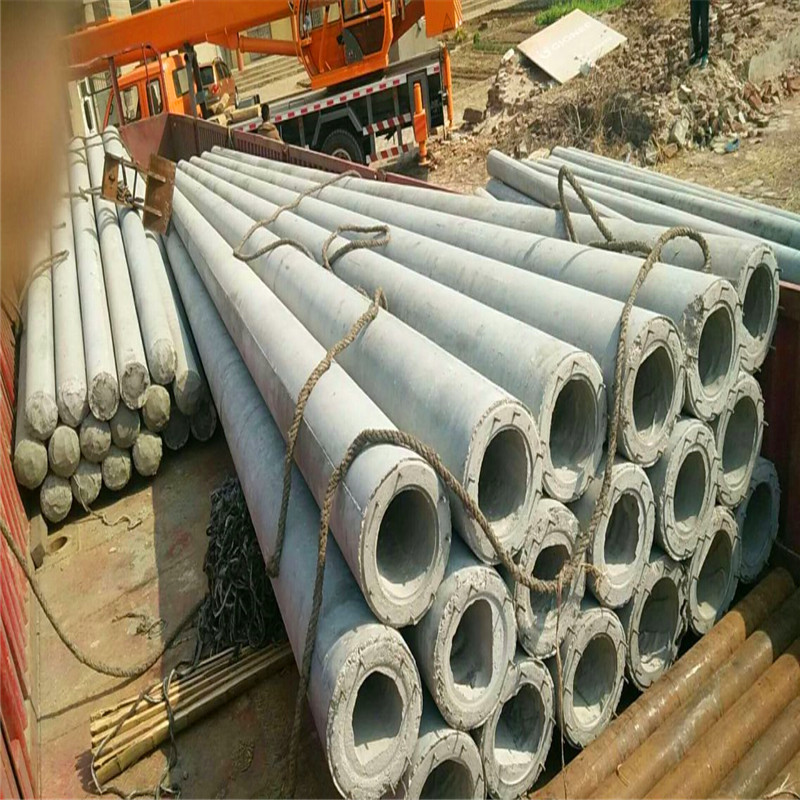 山东着力水泥电杆厂供应8米、12米、15米、18米、21米水泥电杆